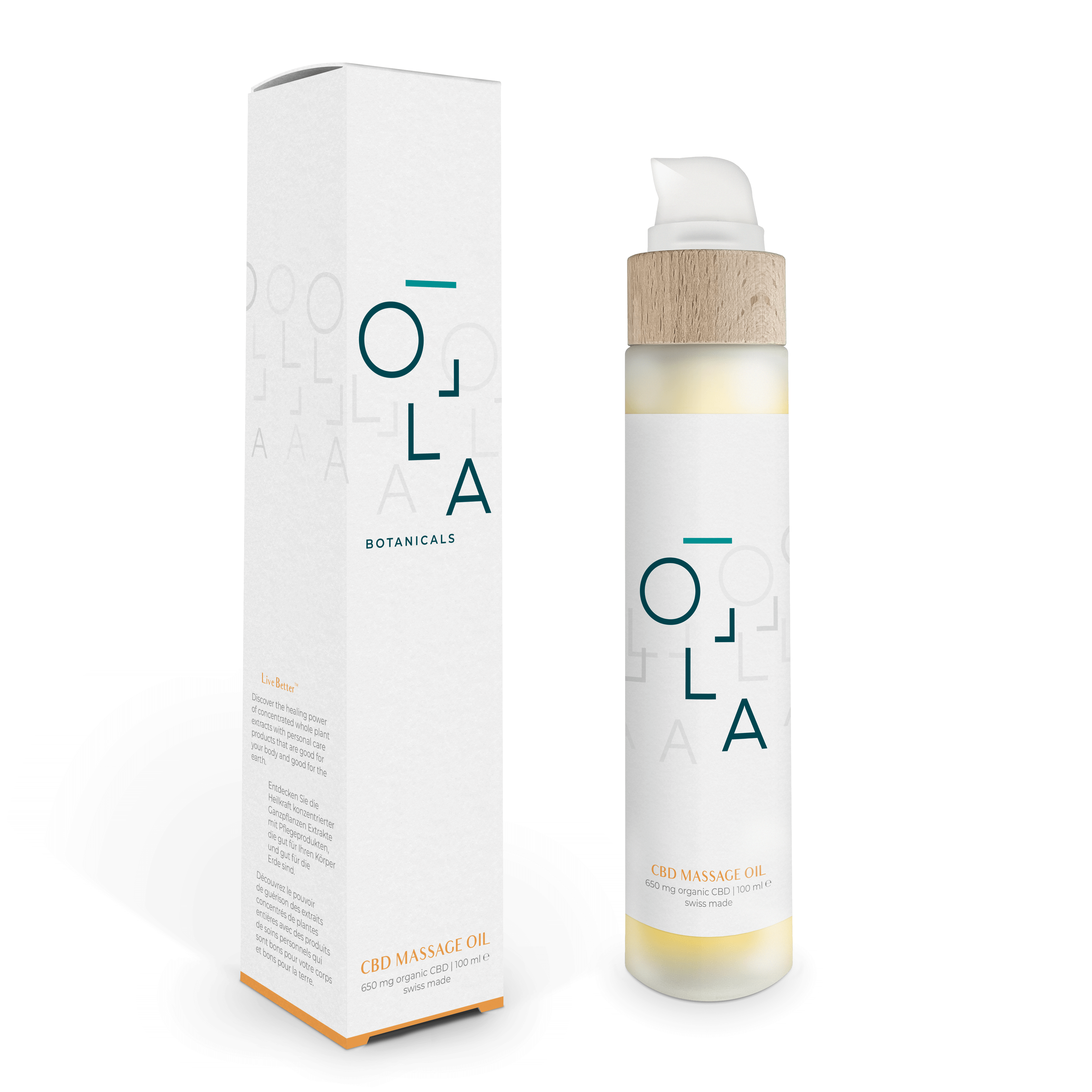  - Huile du corps et de massage CBD